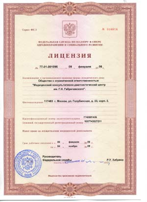 Лицензия